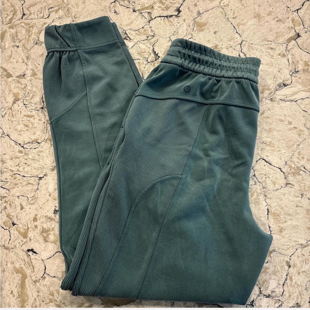 lululemon athletica Forest Green Track Joggers